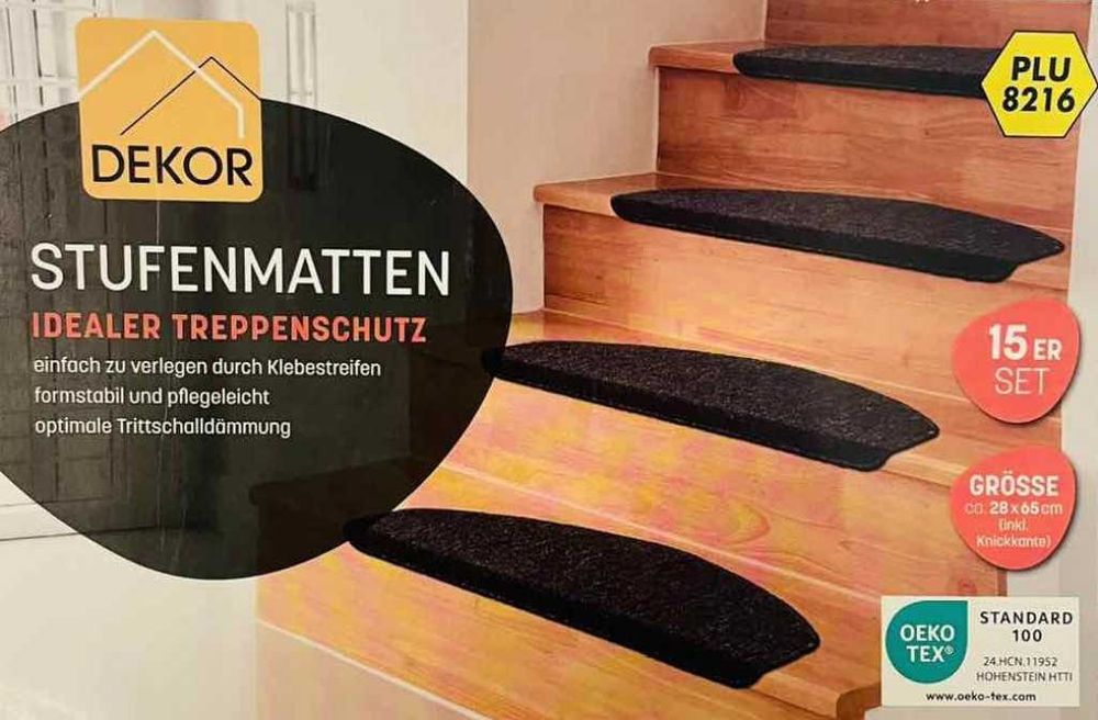 Немски антиплъзгащи стелки за стълби