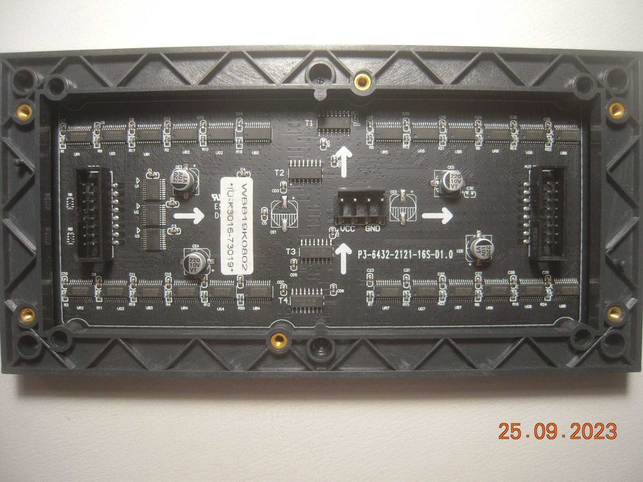P3 64*32  LED панель RGB color