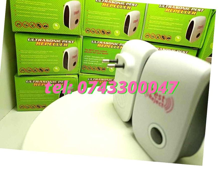 Pest Repeller Anti Insecte Rozatoare Cu Alimentare 220v