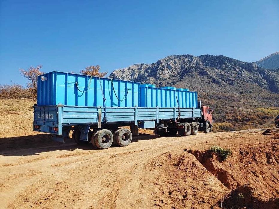 Емкости из полипропилена на заказ от 1 куб до 100 куб. метров