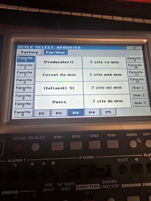 Set korg pa600 pa900 pa3x le 2025