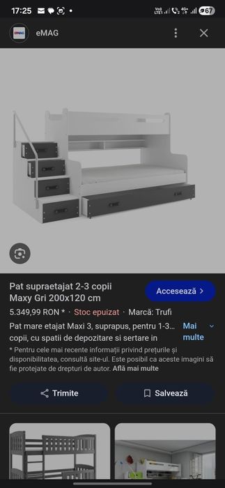 Pat supraetajat 2-3 persoane