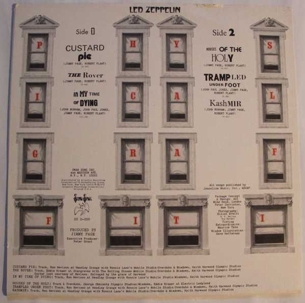 Led Zeppelin "Physical Graffiti" ( 2  виниловые пластинки )