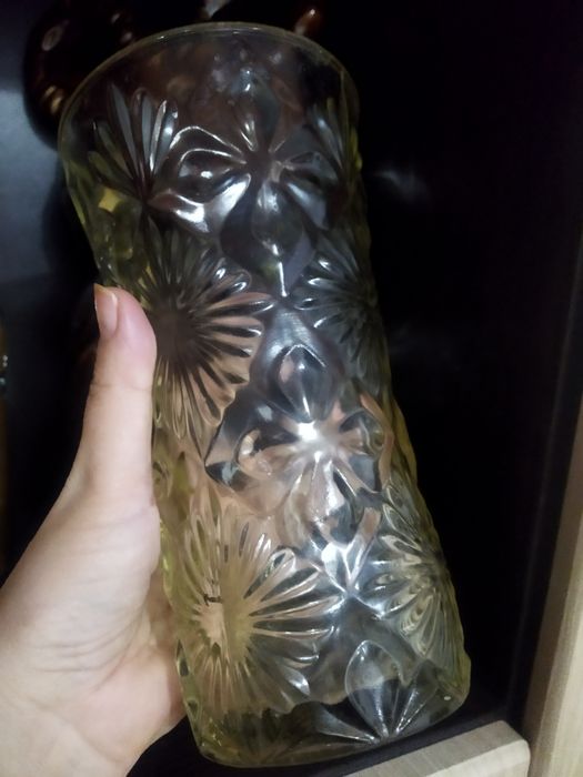 Ваза стекло советская