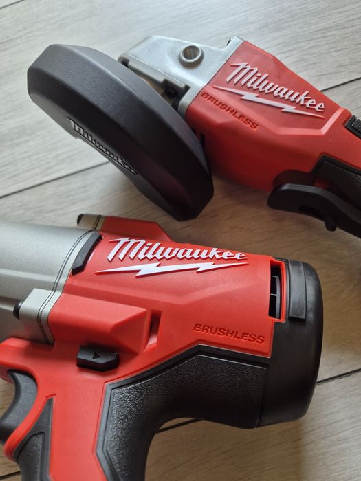 Set Scule Milwaukee Pistol Impact 1627Nm + Flex 115mm cu  2 Baterii si Incarcator Rapid