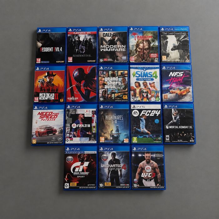 игры на ps4, ps 5