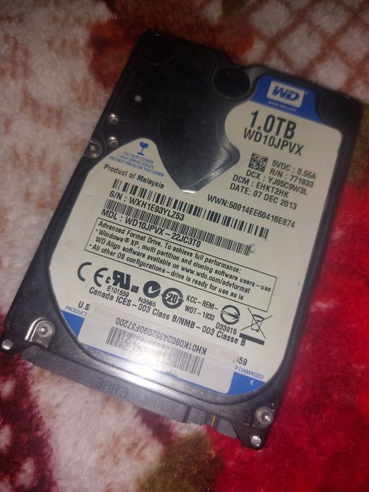 Hard Laptop 1tb Western Digital 2,5