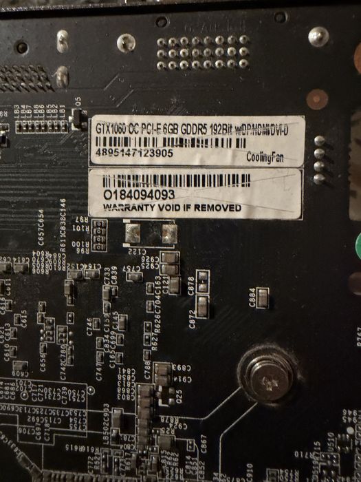 KFA2 GTX 1060 OC 6gb GDDR5
