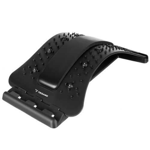 Масажор за разтягане на гръб, 3 нива, с функция за акупресура, Trizand