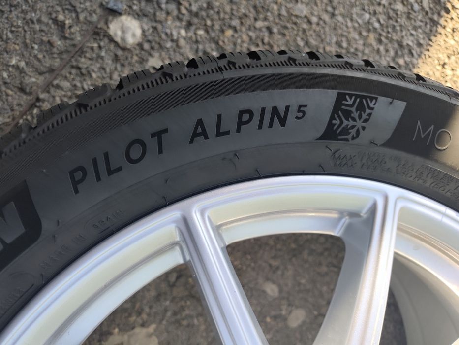 225/50/17" 4бр Michelin pilot alpin 5,dot20г,7мм