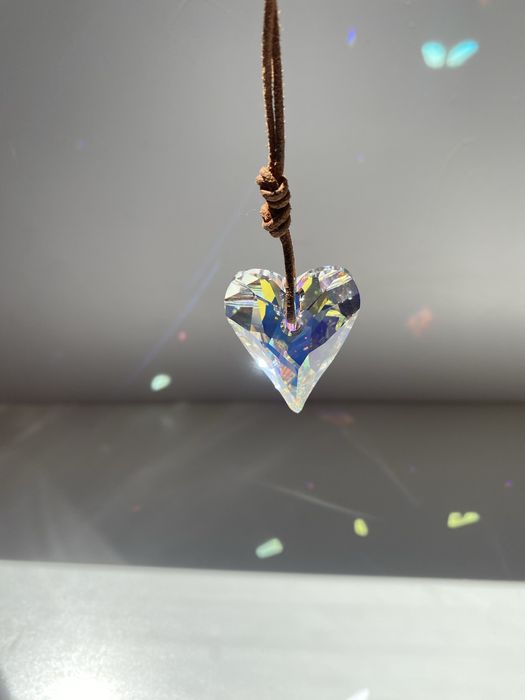 Колие сърце Swarovski