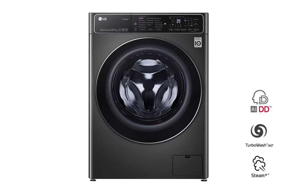 Стиральная машина LG 8.5 DD Мотор сенсорная панель ThinQ официальный