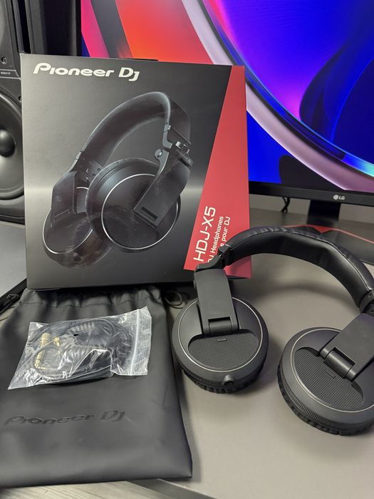 Casti DJ Pioneer HDJ-X5 - Impecabile - Garantie