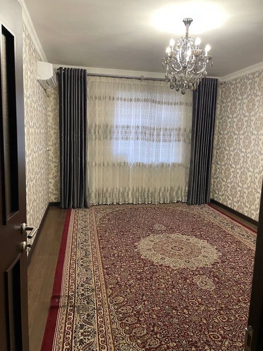 Сергили 8- Худуда 3/4/7 74м2 с мебелю техника евро ремонт срочна