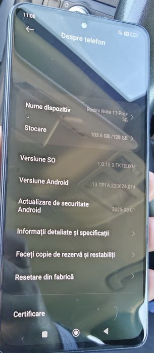 Redmi note 11 pro 5 g 128 GB