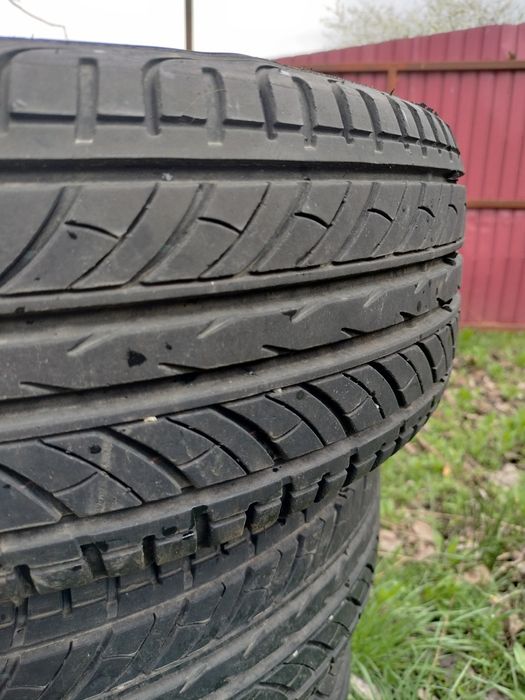 Jante aliaj 4x100 R14+anvelope de vara chevrolete