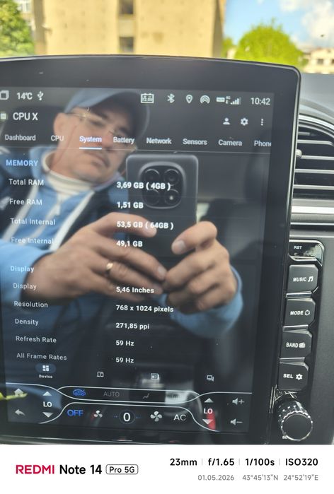 Vând navigație tesla style !! Renault Kadjar!