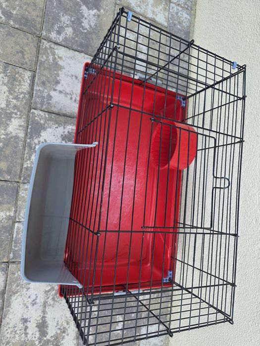 Cuşcă rozătoare cu accesorii