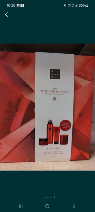 Set ritual of ayurveda