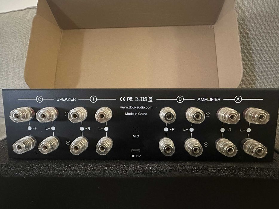 Douk Audio VU Meter – аудио индикатор с аналогови стрелки (нов)