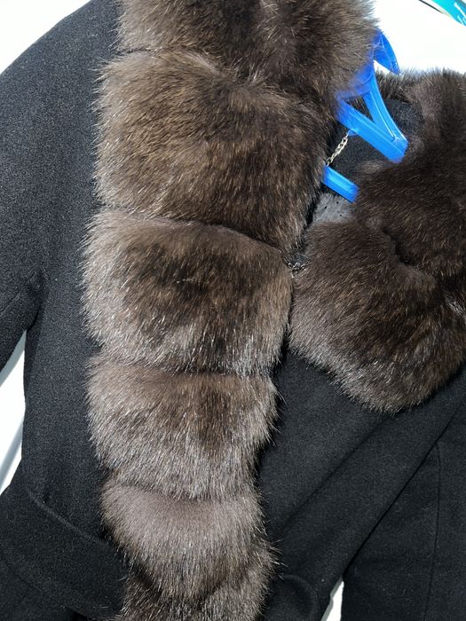 Продам пальто с норкой