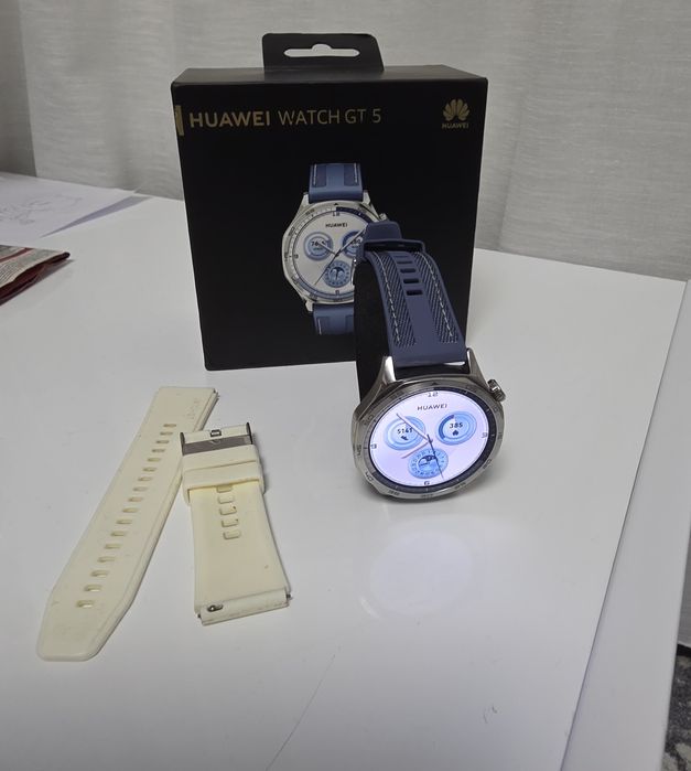 Vând ceas Huawei Gt5 blue albastru
