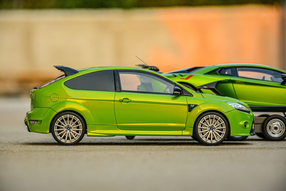 Macheta auto 1 18 Ford Focus RS , Otto , nu autoart , gtspirit , bbr