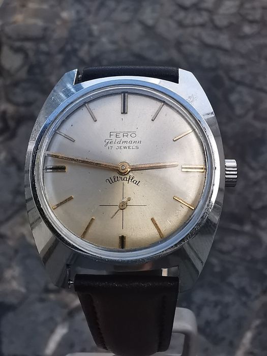 Ceas Fero Feldmann Int Manuala 35 mm -Funcționează impecabil !