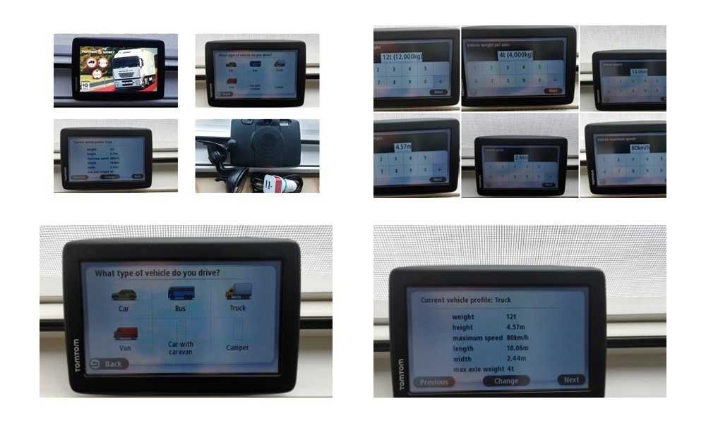 Garmin Truck Dezl 560 , Serioux si TomTom - Full Europa Truck