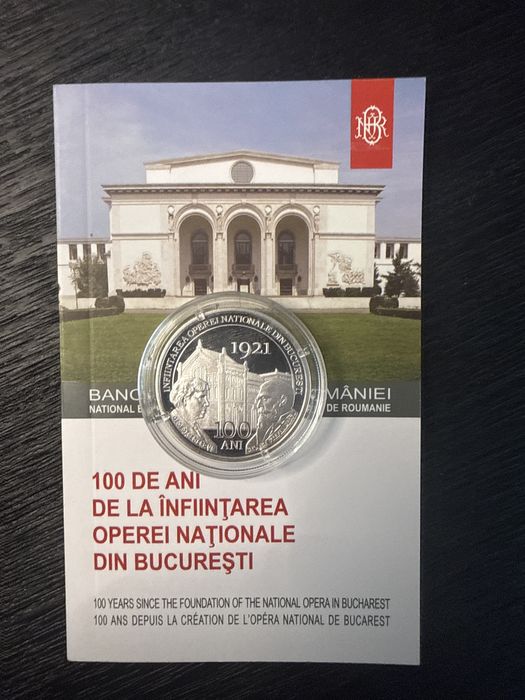 Moneda BNR Opera Nationala din Bucuresti argunt 2021