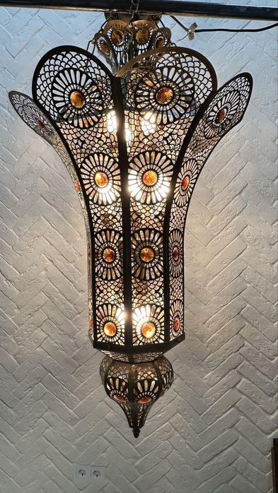 Лампы фонари люстры в марокканском стиле