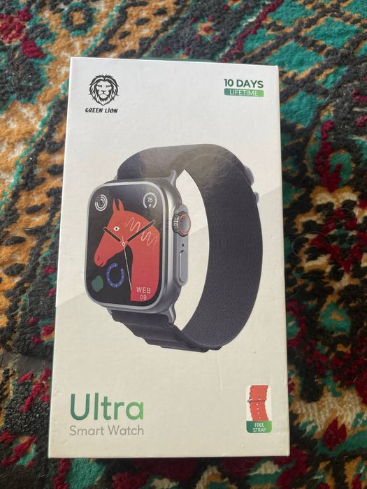 Smart watch ultra green lion