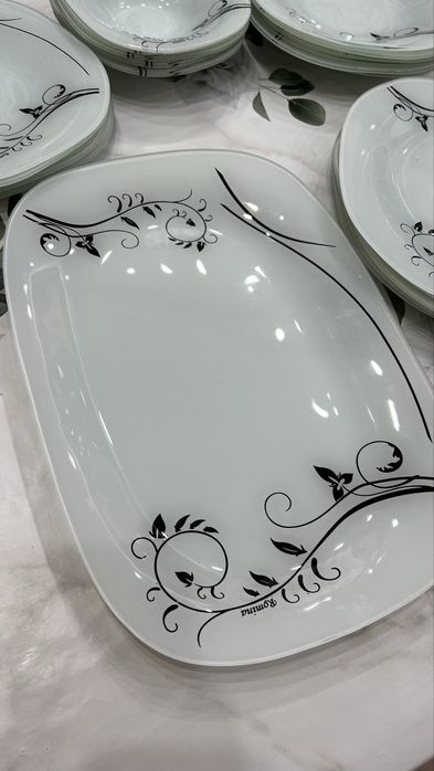 Посуда тарелки по 6 шт