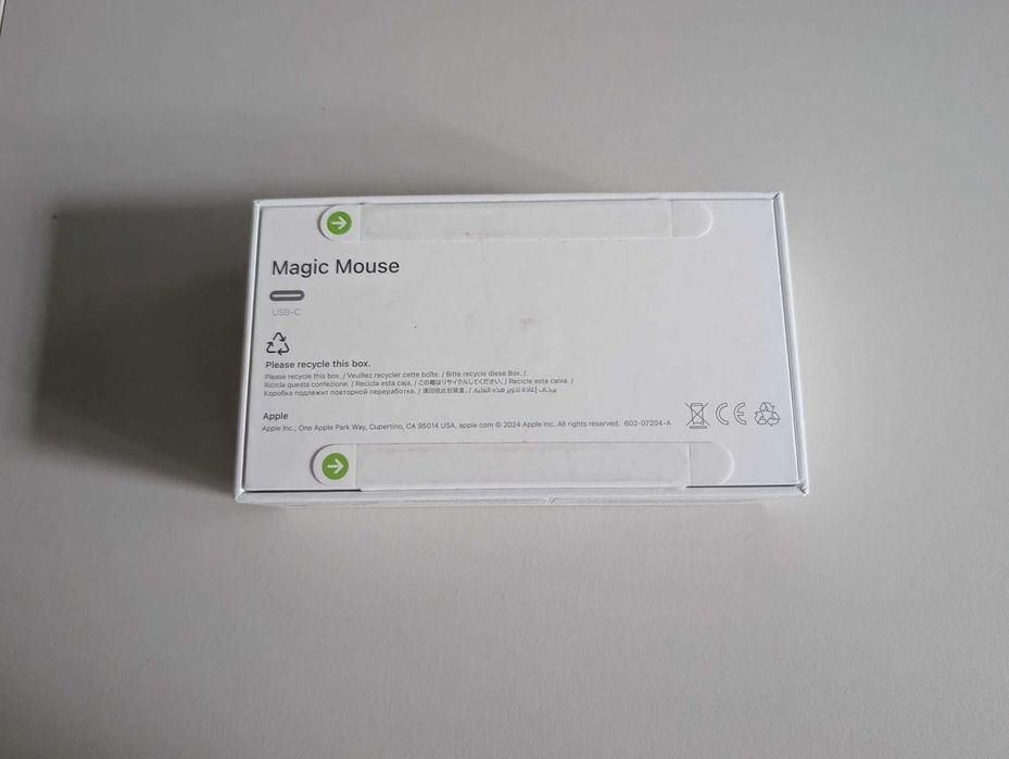 Apple Magic Mouse 3 2024 - USB C Alb - Sigilat