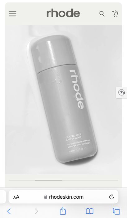 Rhode Glazing Milk 140ml НОВ оригинал есенция за сияйна кожа от Хайли