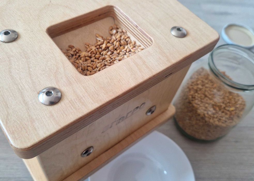 Машина за мюсли зърно домашна