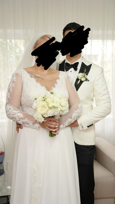 Rochie de mireasa + voal