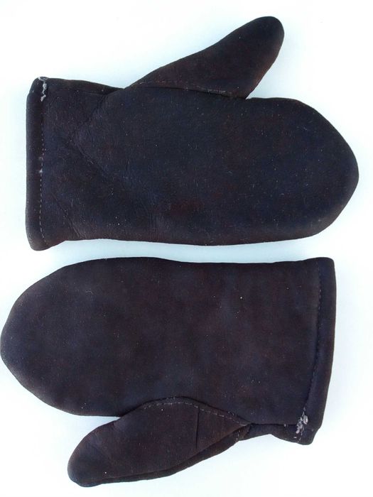 Ръкавици,Детски,Зимни, Дебела, Естествена Агнешка Кожа