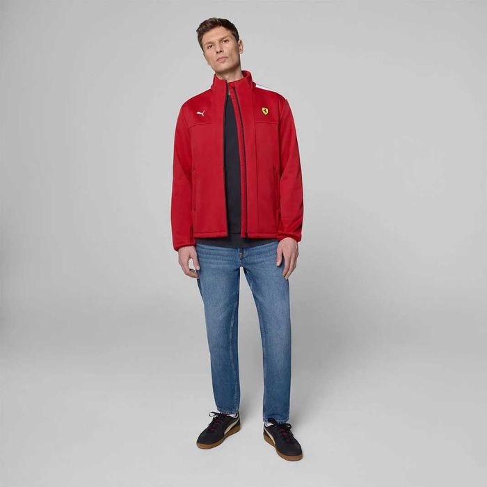 Оригинално софтшел яке Puma x Ferrari F1 Softshell Jacket / Яке Пума Ферари