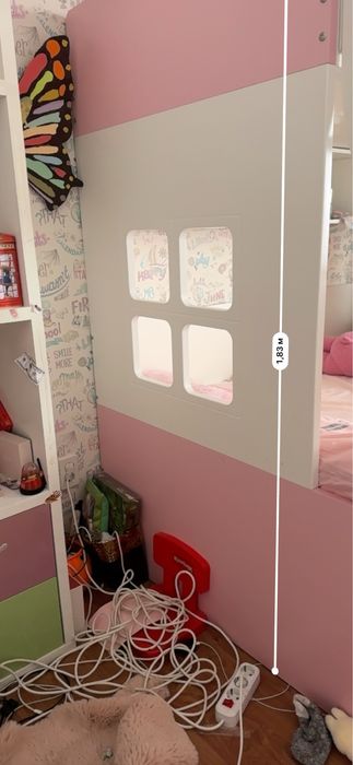 Кровать двухярусная детская