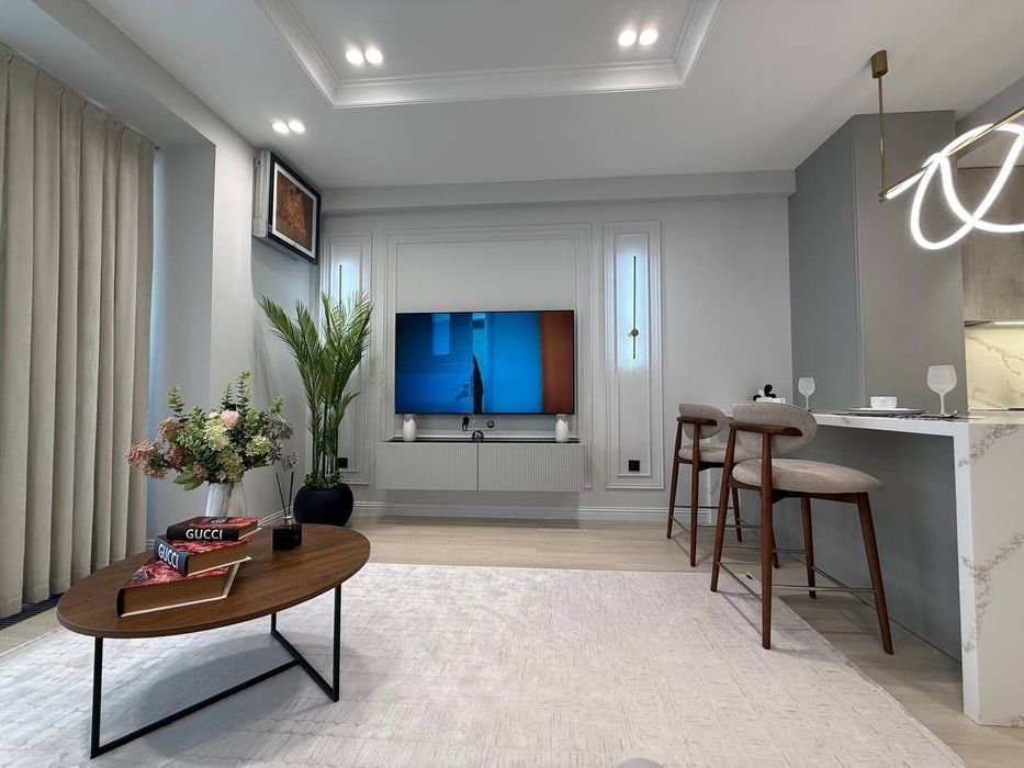 Жк NRG U-Tower 2х-комнатная 55м2 Евроремонт