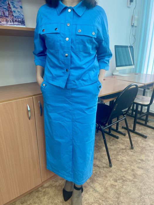 Двойка юбка пиджак