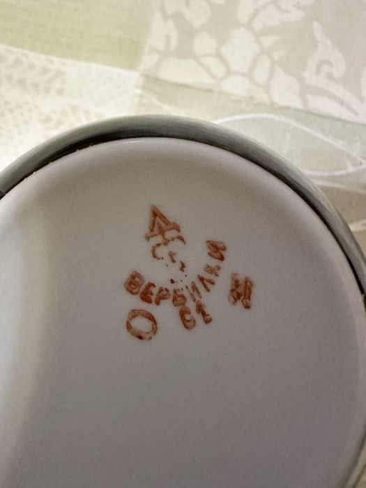 Сервиз эпохи СССР