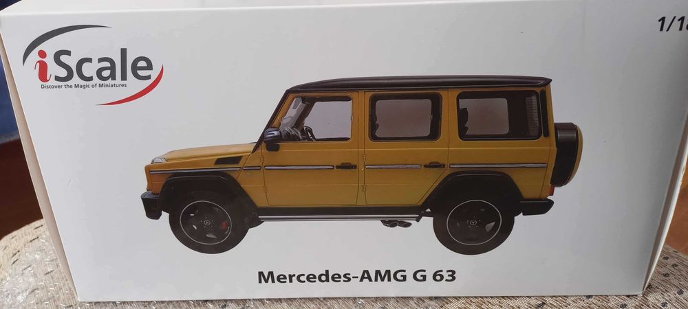 Mercedes-Benz AMG G63 W463 G-Class 2016 Solar Beam   1:18 iScale