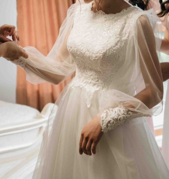 Rochie de mireasa stil printesa