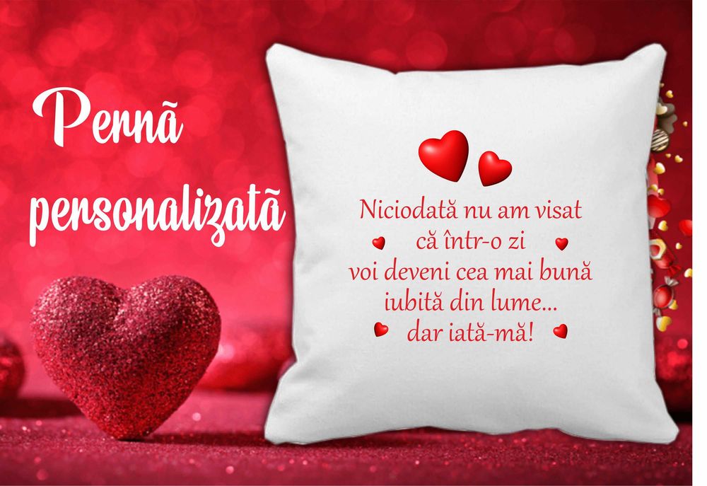 Pernă personalizată
