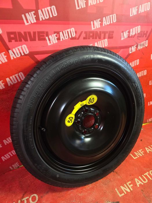 Roata Rezerva SLIM 5x108 18'' OE VOLVO XC40 XC60 XC90 V90 S90 NOUA