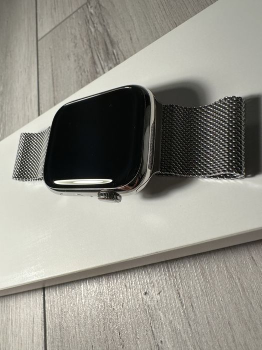 Apple Watch seies 9, stainless steel silver, gps+cellular, 45mm