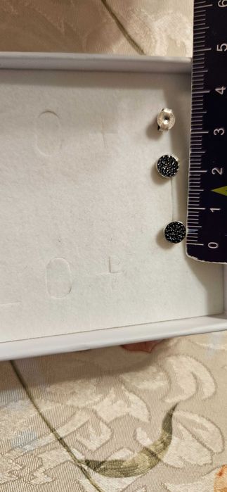 Сребърни обеци, проба 925