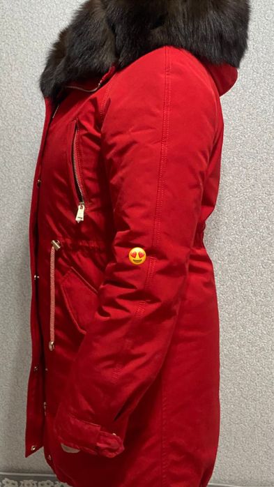 продается парка , норковый воротник